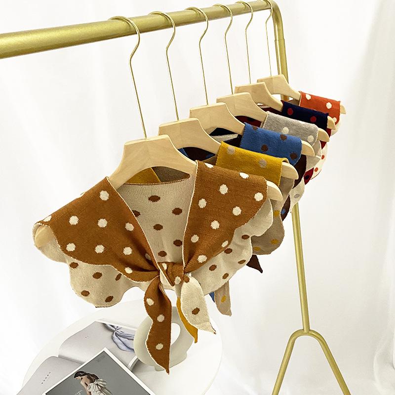 Scarves Knitted Dot Collar Scarf Shawl Warm Women039s Neck Bandana Top Designer Wrap Luxury Fashion Ponchos And Capes
Scarves Knitted Dot Collar Scarf Shawl Warm Women039s Neck Bandana Top Designer Wrap Luxury Fashion Ponchos And Capes