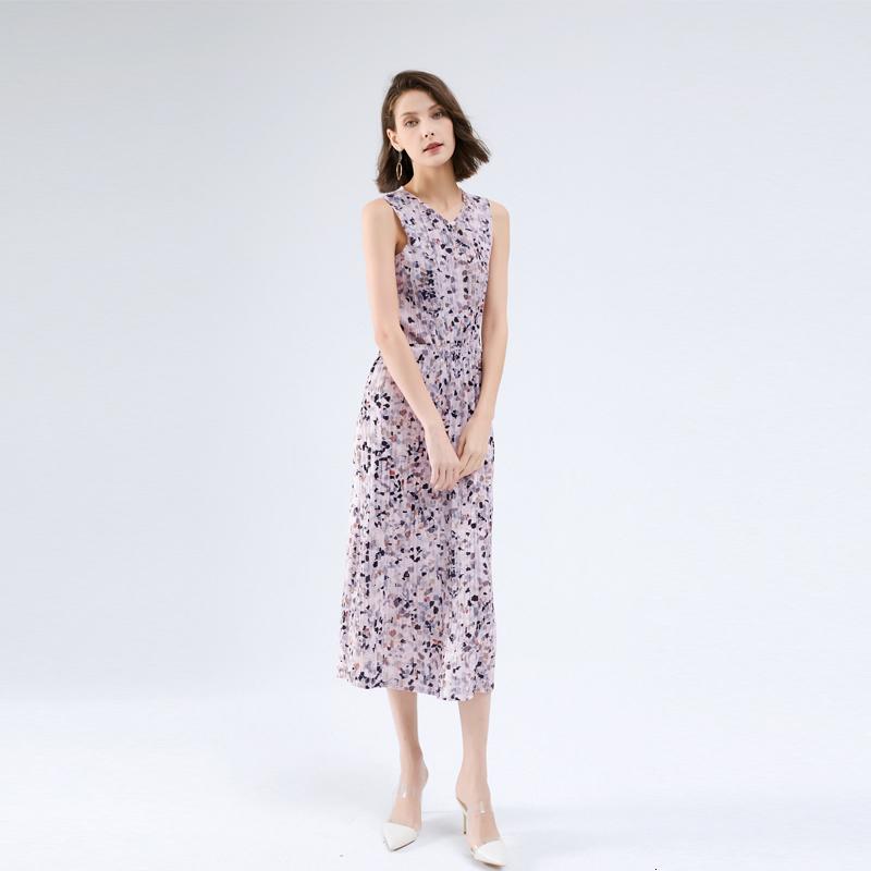 2021 New Pleated Floral Women's Summer Two-piece A-line V-neck Split N8ce, Photo color1
2021 New Pleated Floral Women's Summer Two-piece A-line V-neck Split N8ce, Photo color1
