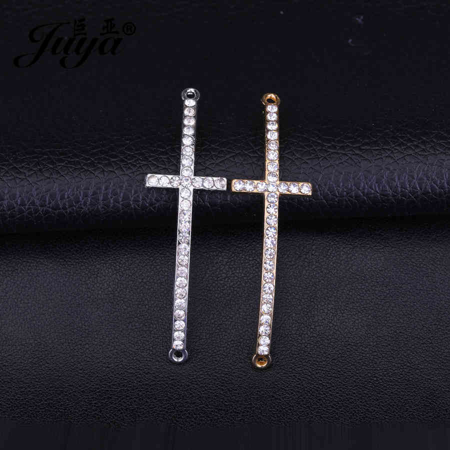 10pcs/lot Cross Shape Connector Luxurious Rhinestone Bracelet Neckalce Pendants Making for Women Jewelry Findings Diy
10pcs/lot Cross Shape Connector Luxurious Rhinestone Bracelet Neckalce Pendants Making for Women Jewelry Findings Diy