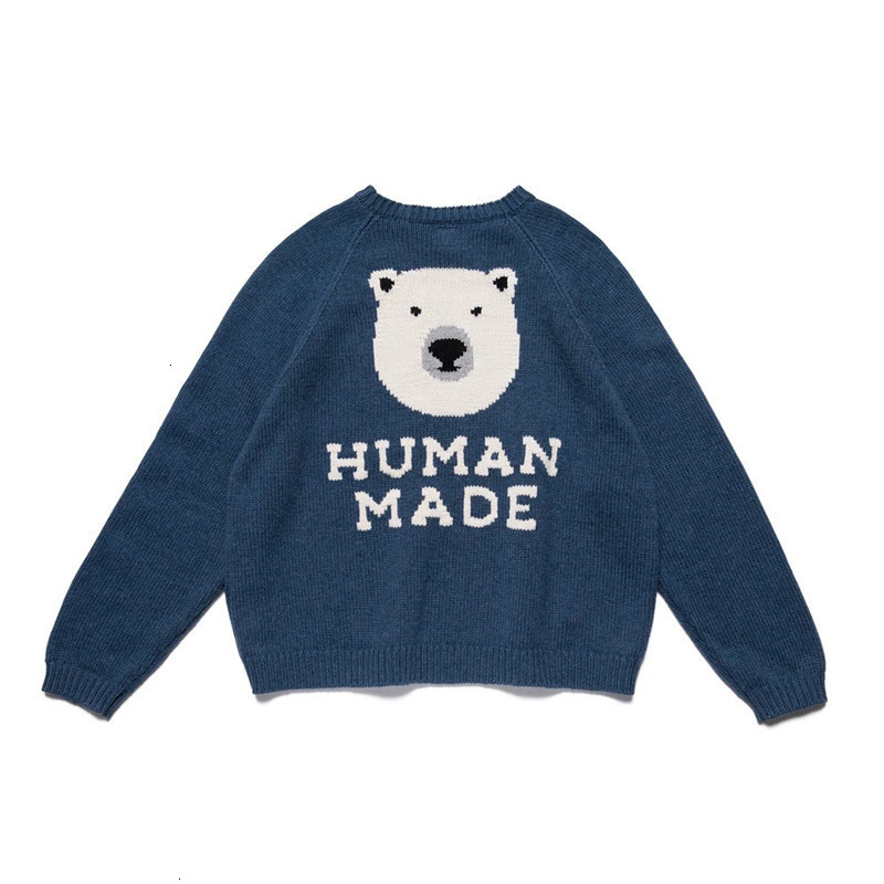 High Quality Human Made 20aw New Fall Winter Couple Polar Bear H-letter T-shirt Sweate, White;black
High Quality Human Made 20aw New Fall Winter Couple Polar Bear H-letter T-shirt Sweate, White;black