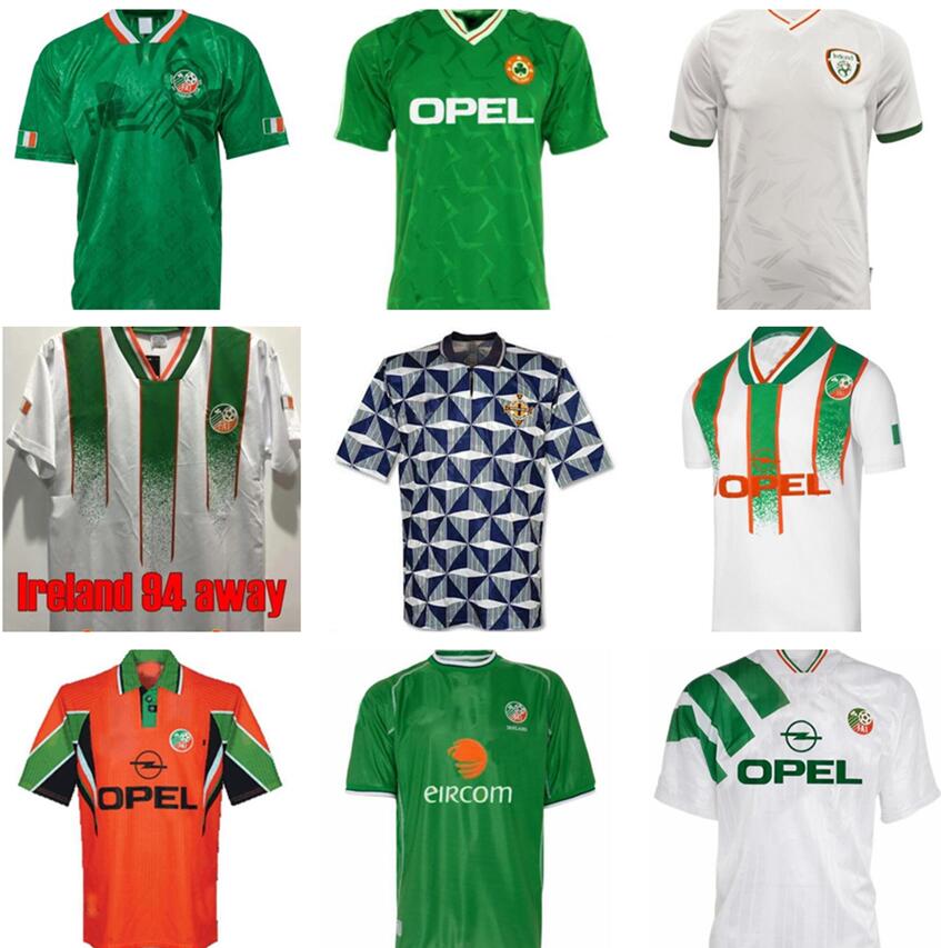 1992 Ireland retro soccer jersey 1990 home classic vintage Irish Sheedy 1994 1995 1996 away football shirts 1998 McGRATH KEANE 90 92 94 96 98 HOUGHTON ALDRIDGE, Gold
1992 Ireland retro soccer jersey 1990 home classic vintage Irish Sheedy 1994 1995 1996 away football shirts 1998 McGRATH KEANE 90 92 94 96 98 HOUGHTON ALDRIDGE, Gold