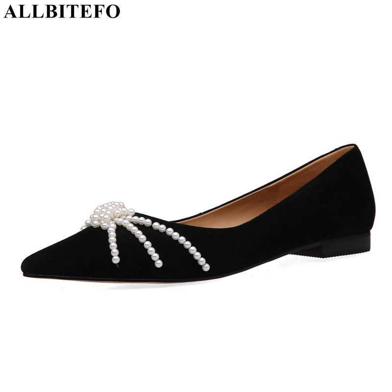 ALLBITEFO Beading design soft suede genuine leather women heels spring fashion sexy street low heel shoes kitten heels 210611, As picture
ALLBITEFO Beading design soft suede genuine leather women heels spring fashion sexy street low heel shoes kitten heels 210611, As picture
