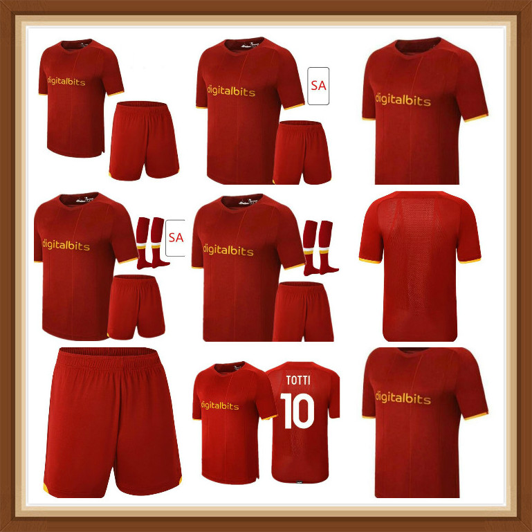 2021 DE ROSSI DZEKO ZANIOLO soccer jerseys 21 22 TOTTI PEROTTI KOLAROV football shirt set 2022 Men Kids kit uniform, Black;yellow
2021 DE ROSSI DZEKO ZANIOLO soccer jerseys 21 22 TOTTI PEROTTI KOLAROV football shirt set 2022 Men Kids kit uniform, Black;yellow