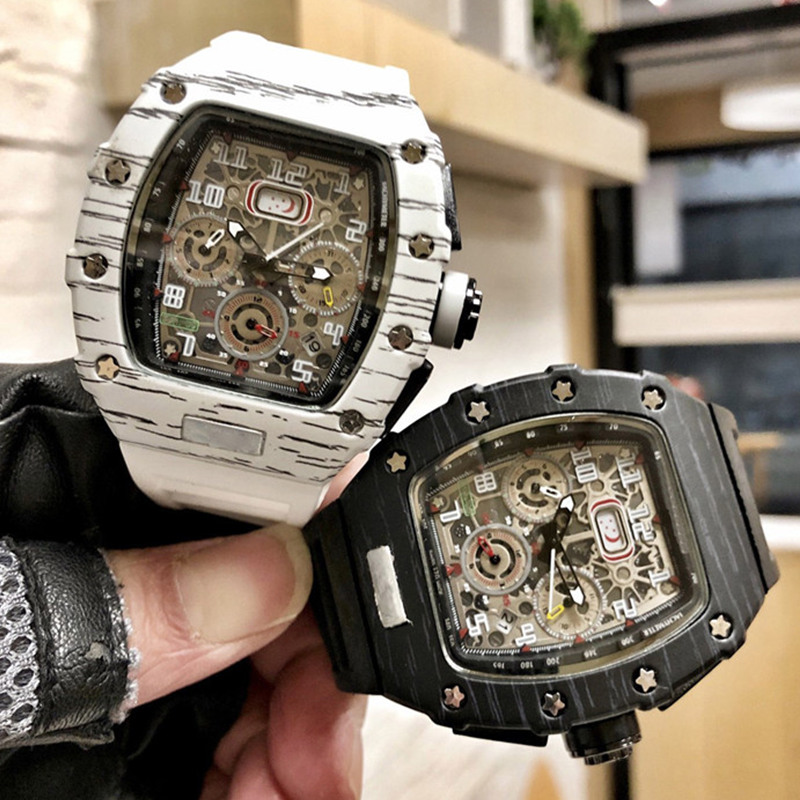 Classic Designer Mens Watch Multifunction Skeleton Sports Watches High Quality Male Clock Relojes Para Hombre
Classic Designer Mens Watch Multifunction Skeleton Sports Watches High Quality Male Clock Relojes Para Hombre
