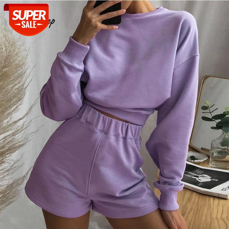 Weekeep Autumn Crop Top Solid Two Piece Set Women Long Sleeve Tops and Elastic Waist Shorts Sweatsuit Streetwear Sporty Suits #GY7u, Black;white
Weekeep Autumn Crop Top Solid Two Piece Set Women Long Sleeve Tops and Elastic Waist Shorts Sweatsuit Streetwear Sporty Suits #GY7u, Black;white