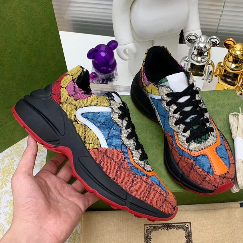 2021 new luxury brand designer daddy shoes printed embroidered sneakers famous brand casual shoes high quality customization, Blue
2021 new luxury brand designer daddy shoes printed embroidered sneakers famous brand casual shoes high quality customization, Blue
