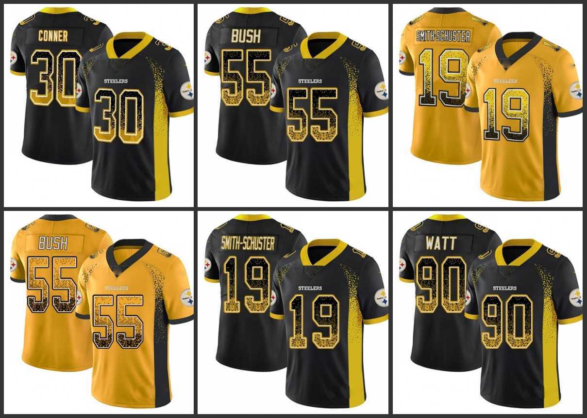 PittsburghSteelersMen #19 JuJu Smith-Schuster 90 T.J. Watt 30 James Conner 55 Devin Bush Women Youth Drift Fashion Limited Jersey, Black;red
PittsburghSteelersMen #19 JuJu Smith-Schuster 90 T.J. Watt 30 James Conner 55 Devin Bush Women Youth Drift Fashion Limited Jersey, Black;red