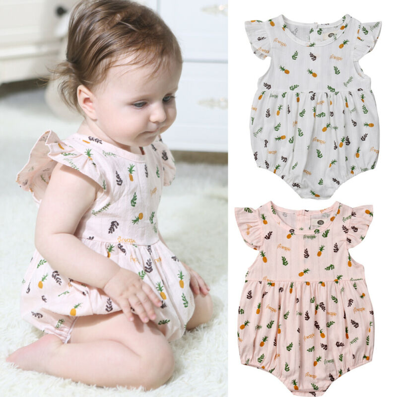 Fashion 0-24M Baby Girl Floral Romper Newborn Bodysuit Girls Pineapple Bodysuits Cute Kids Sunsuit Summer Clothes Kid Outfits, Pink
Fashion 0-24M Baby Girl Floral Romper Newborn Bodysuit Girls Pineapple Bodysuits Cute Kids Sunsuit Summer Clothes Kid Outfits, Pink