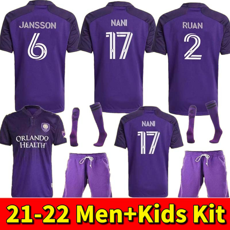 Men kids kit 2021 2022 Orlando City Soccer Jersey SC MLS 21 22 home NANI PATO DWYER AKINDELE MUELLER MOUTINHO RUAN JOHNSON Purple football shirts, Black;yellow
Men kids kit 2021 2022 Orlando City Soccer Jersey SC MLS 21 22 home NANI PATO DWYER AKINDELE MUELLER MOUTINHO RUAN JOHNSON Purple football shirts, Black;yellow