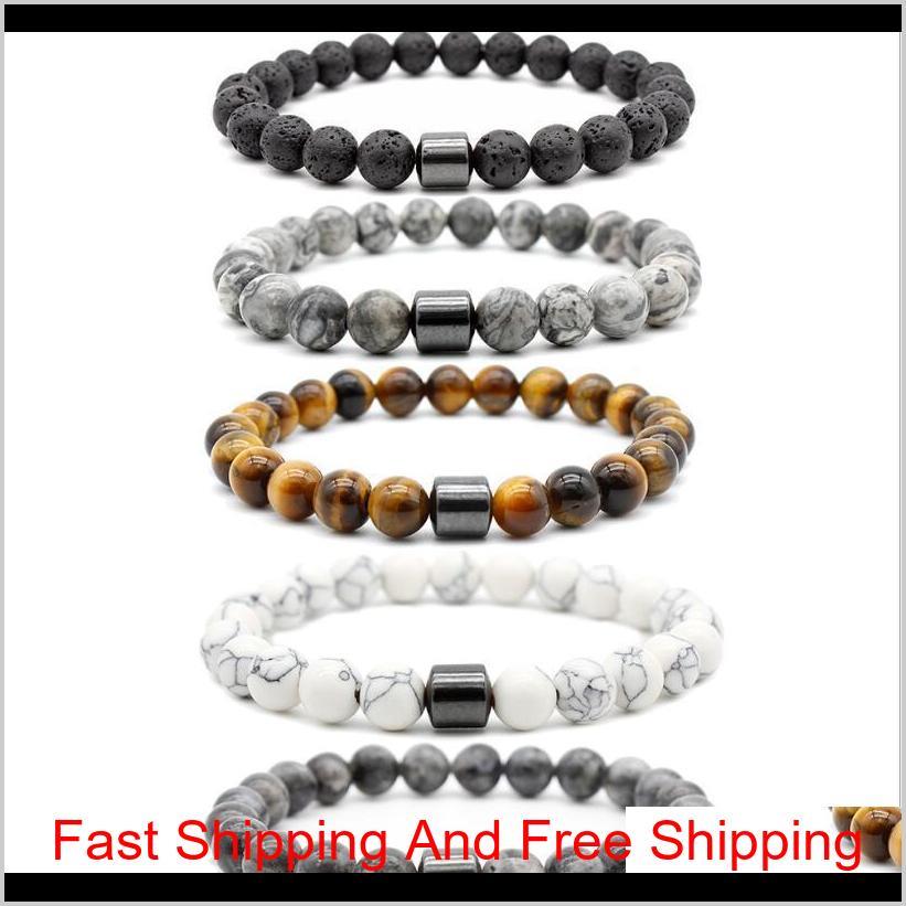 8Mm Natural Stone Lava Stone Turquoise Tiger Eye Beads Hematite Bracelet Diy Glamour Jewelry Bracelet For Women Men Bangle Bracelet Zf Rlxcu, Black
8Mm Natural Stone Lava Stone Turquoise Tiger Eye Beads Hematite Bracelet Diy Glamour Jewelry Bracelet For Women Men Bangle Bracelet Zf Rlxcu, Black