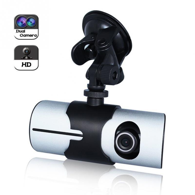 Dual Lens High Definition Dash Camera for Cars - Includes GPS, Rear Camera, and Impact Sensor Feature (X3000 Series)