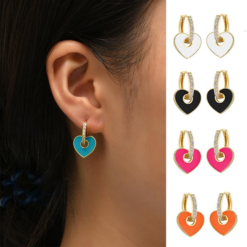 Dangle & Chandelier 2Pcs Rainbow Neon Love Drop Earrings For Women 2021 Trend Sweet Jewelry Fashion Street Shooting Wild Gift, Silver
Dangle & Chandelier 2Pcs Rainbow Neon Love Drop Earrings For Women 2021 Trend Sweet Jewelry Fashion Street Shooting Wild Gift, Silver