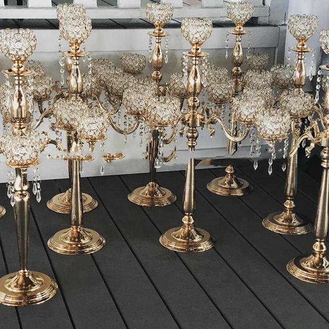 Candle Holders Design High Quality 5 Arms Silver Crystal Wedding Candelabra For Party&el Yudao1430
Candle Holders Design High Quality 5 Arms Silver Crystal Wedding Candelabra For Party&el Yudao1430