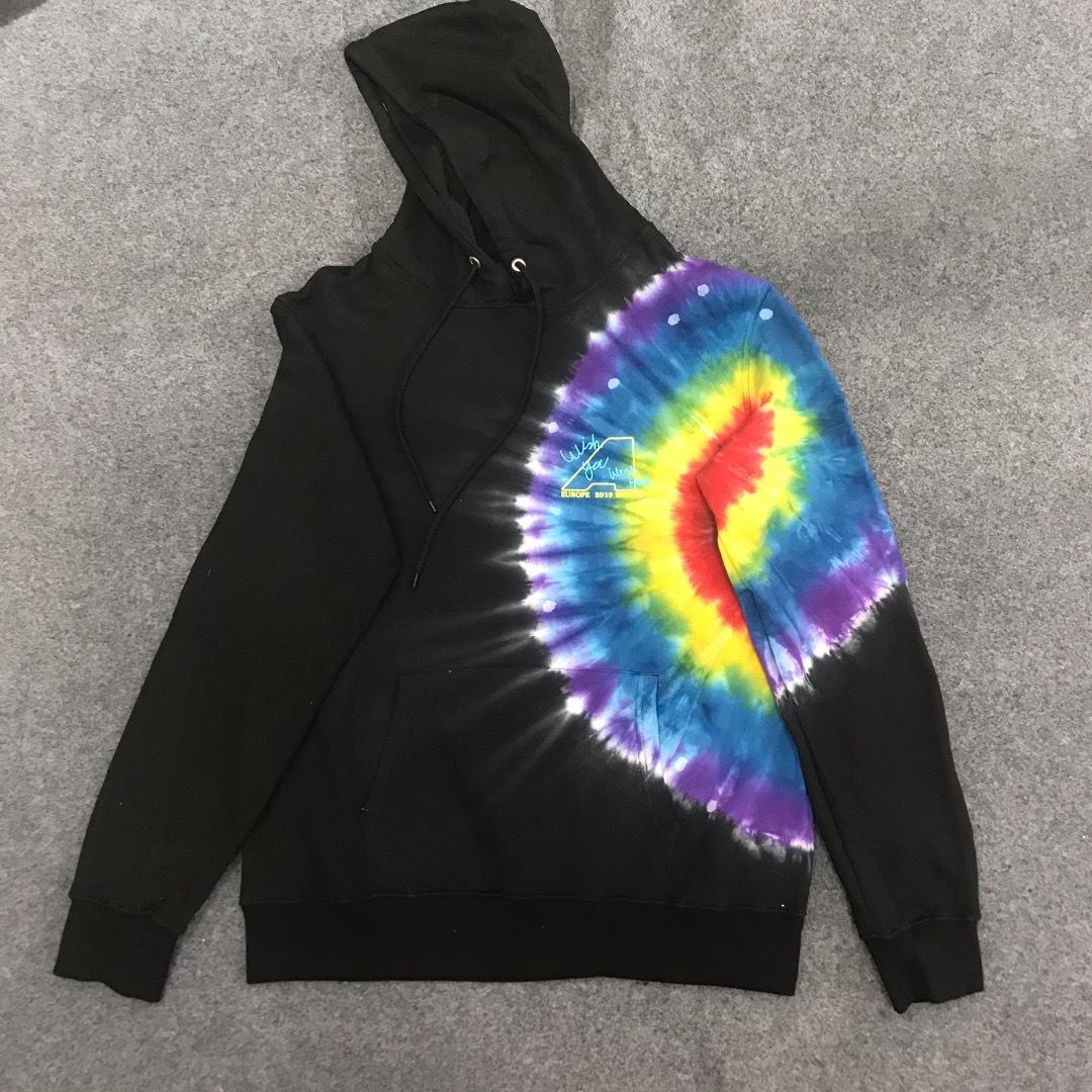 2021 19fw Travis Seger You're the New Tie Dye Print Men's Shirt Women Hip Hop Hat Cover Cotton Pullover P9z8
2021 19fw Travis Seger You're the New Tie Dye Print Men's Shirt Women Hip Hop Hat Cover Cotton Pullover P9z8
