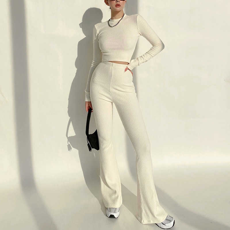 Women High Neck Ribbed Crop Top And Stretch Waist Flare Rrousers Co-ord Korean Sweater Tops + Pants Set QW54 210603, Gray tops
Women High Neck Ribbed Crop Top And Stretch Waist Flare Rrousers Co-ord Korean Sweater Tops + Pants Set QW54 210603, Gray tops
