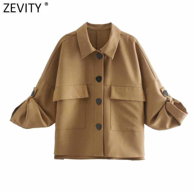Zevity Autumn Women Vintage Solid Breasted Shirt Coat Female Long Sleeve Double Pocket Patch Casual Jacket Chic Tops CT610 210603, As pic ct610cc
Zevity Autumn Women Vintage Solid Breasted Shirt Coat Female Long Sleeve Double Pocket Patch Casual Jacket Chic Tops CT610 210603, As pic ct610cc