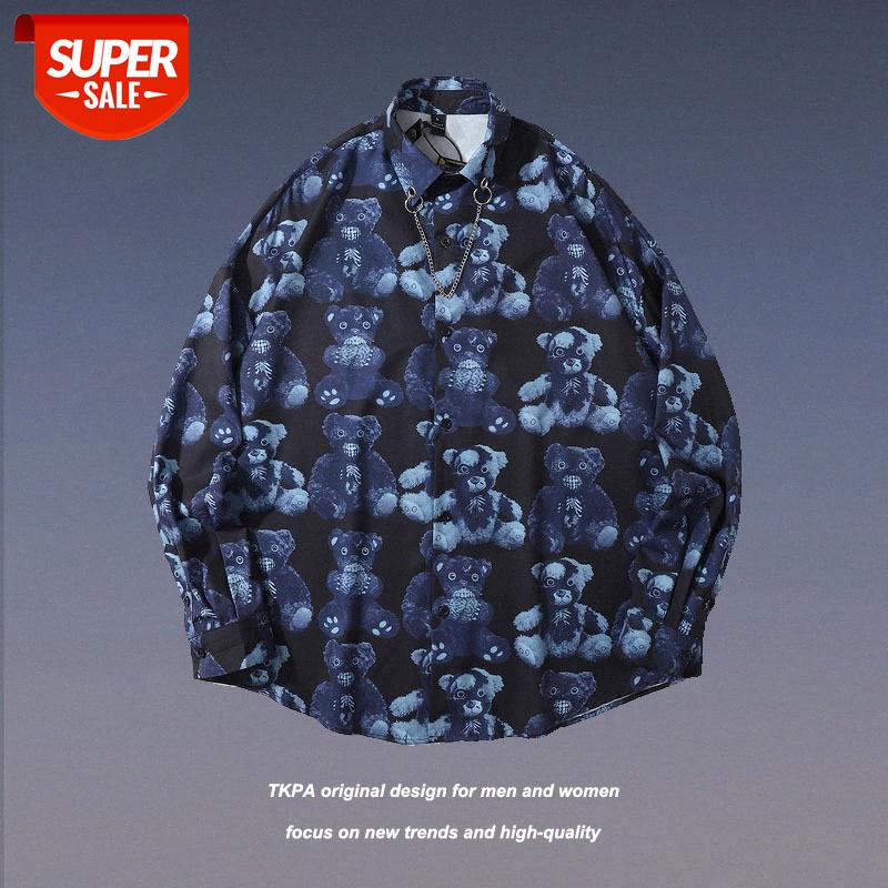 TKPA retro loose drape flower shirt male long-sleeved Harajuku bf funeral thin coat INS #y35C, White;black
TKPA retro loose drape flower shirt male long-sleeved Harajuku bf funeral thin coat INS #y35C, White;black