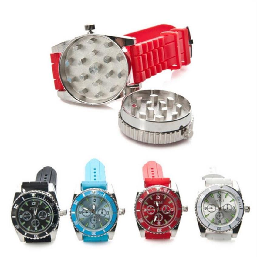 2021 Grinder 42MM Watch design Grinder Zinc Alloy Metal 4 Colors Spice Pollen Creative Hand Muller Crusher herb grindera45 a36 a18
2021 Grinder 42MM Watch design Grinder Zinc Alloy Metal 4 Colors Spice Pollen Creative Hand Muller Crusher herb grindera45 a36 a18