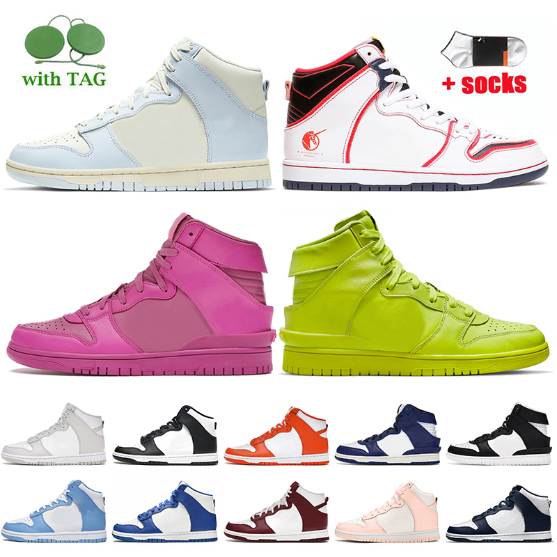 

Luxury Fashion Outdoor Skateboard Trainers SB High Running Shoes Atlas Lost at Sea Diamond Supply Tiffany OG Ambush Flash Lime Active, B36 university red 36-45