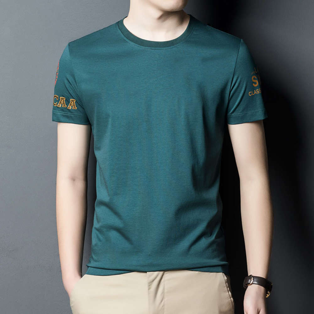 Summer Korean middle short sleeve loose round neck printed aged men's fashion T-shirt, Extra shipping fees not product
Summer Korean middle short sleeve loose round neck printed aged men's fashion T-shirt, Extra shipping fees not product