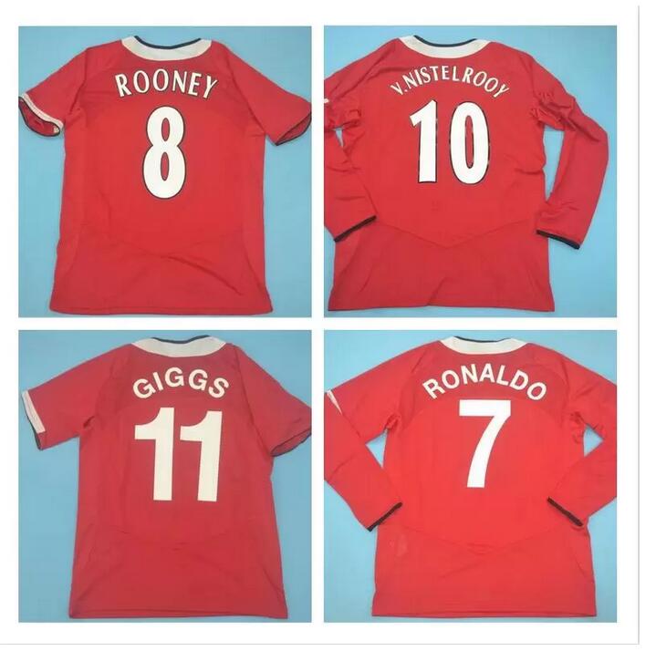 Manchester 04 05 06 RETRO 2004 2005 2006 RONALDO v. Nistelrooy ROONEY SOLSKJAER FOOTBALL SHIRTS MAN Vintage soccer jerseys UTD, 2004 2006 long sleeve
Manchester 04 05 06 RETRO 2004 2005 2006 RONALDO v. Nistelrooy ROONEY SOLSKJAER FOOTBALL SHIRTS MAN Vintage soccer jerseys UTD, 2004 2006 long sleeve