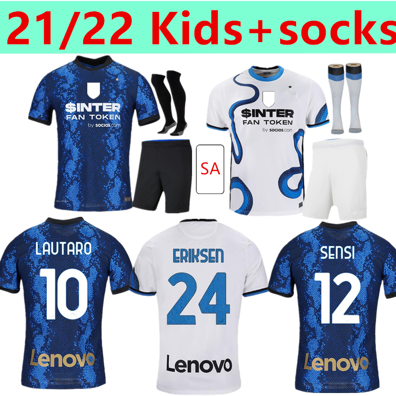 kids+socks INTER soccer jersey Dzeko MILAN BARELLA LAUTARO VIDAL ERIKSEN 21 22 football shirt 2021 2022 uniforms adult Dumfries D'AMBROSIO SKRINIAR SENSI, 21/22 home
kids+socks INTER soccer jersey Dzeko MILAN BARELLA LAUTARO VIDAL ERIKSEN 21 22 football shirt 2021 2022 uniforms adult Dumfries D'AMBROSIO SKRINIAR SENSI, 21/22 home
