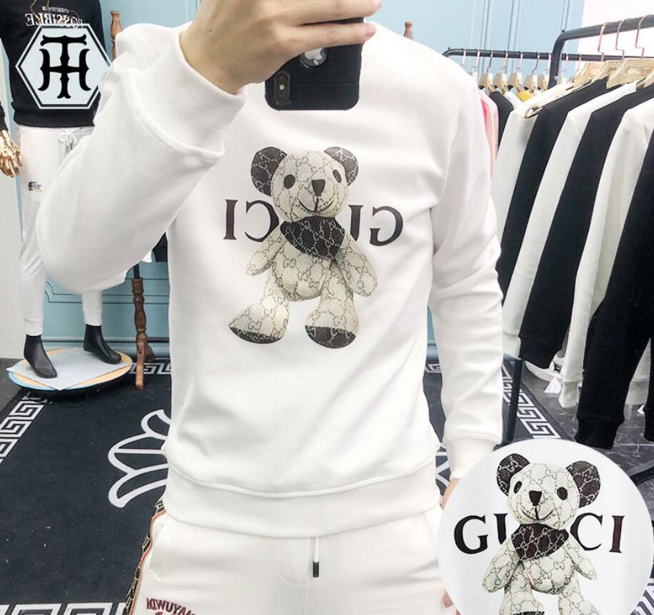 Men's sweater European and American Foreign Trade Street tide brand cartoon bear trend ins slim bottomed shirt men's top, Black
Men's sweater European and American Foreign Trade Street tide brand cartoon bear trend ins slim bottomed shirt men's top, Black