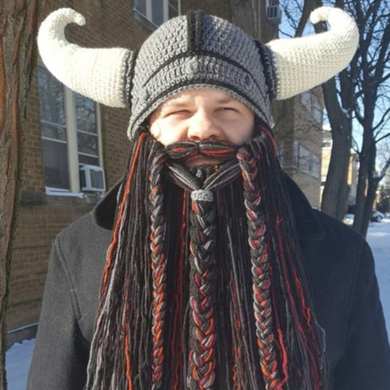 Berets Creative Funny Beard Detachable Personalized Party Long Pointed Horns Handmade Woolen For Autumn And Winter, Blue;gray
Berets Creative Funny Beard Detachable Personalized Party Long Pointed Horns Handmade Woolen For Autumn And Winter, Blue;gray
