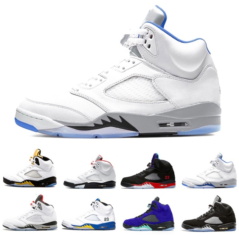 New Arrival Stealth 2.0 Jumpman 5 mens basketball shoes Black Grape Metallic Sail White Cement What The 5s men trainers sports sneakers
New Arrival Stealth 2.0 Jumpman 5 mens basketball shoes Black Grape Metallic Sail White Cement What The 5s men trainers sports sneakers