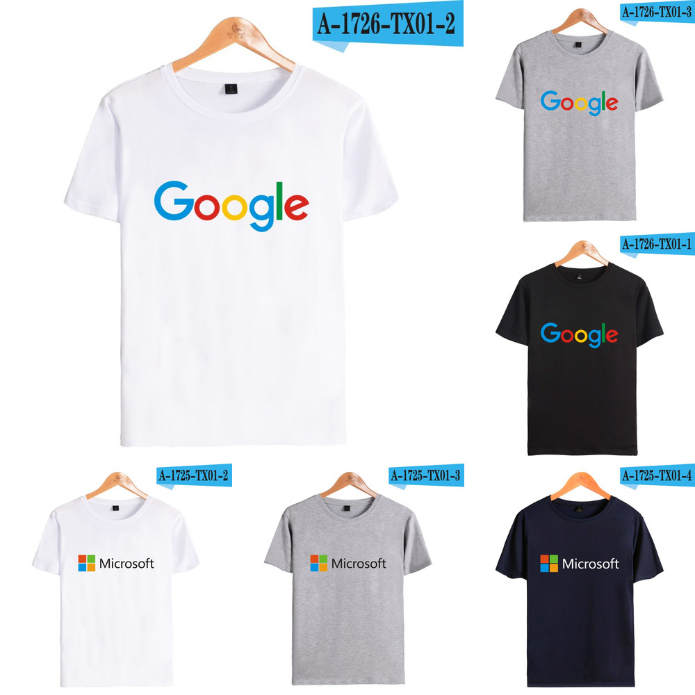 IT Google Microsoft Round Neck T-shirts Men Women T Shirts Short Sleeve Printed Summer Casual Tee Shirt Harajuku T-shirt Clothes L0223, White
IT Google Microsoft Round Neck T-shirts Men Women T Shirts Short Sleeve Printed Summer Casual Tee Shirt Harajuku T-shirt Clothes L0223, White