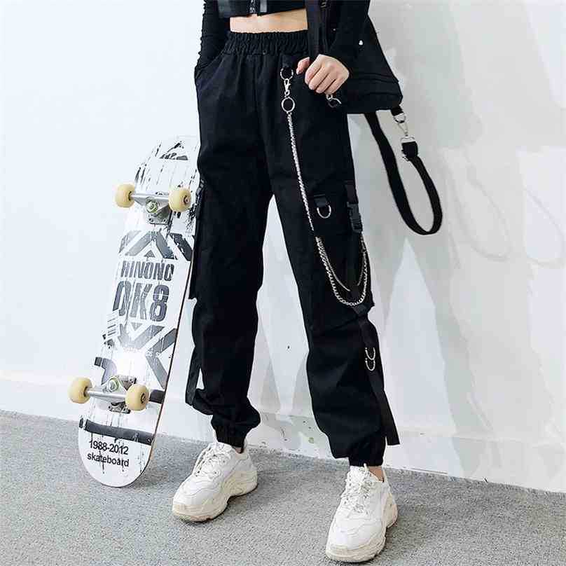 Spring Autumn Cargo Pants Women Slim High Waist Black Baggy Female Elastic Streetwear Hip Hop Trousers 210525, Army green
Spring Autumn Cargo Pants Women Slim High Waist Black Baggy Female Elastic Streetwear Hip Hop Trousers 210525, Army green