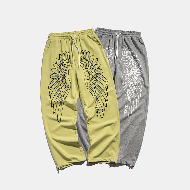 2021 New Harajuku Wings Print Drawstring Casual Sweatpants Men and Women High Street Oversize Loose Trousers Hip Hop Baggy Track Pants J5nx, Gray
2021 New Harajuku Wings Print Drawstring Casual Sweatpants Men and Women High Street Oversize Loose Trousers Hip Hop Baggy Track Pants J5nx, Gray