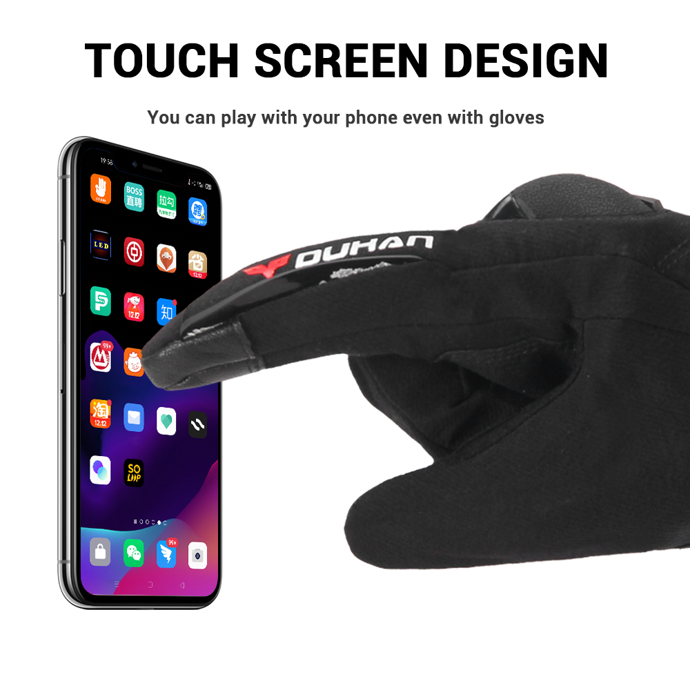 DUHAN Heated Gloves Battery Powered Winter Thermal Motorcycle Heating Gloves Riding Waterproof Guantes Para Moto Touch Screeng
DUHAN Heated Gloves Battery Powered Winter Thermal Motorcycle Heating Gloves Riding Waterproof Guantes Para Moto Touch Screeng
