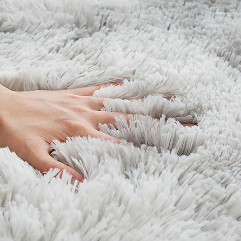 Carpets Living Room Bedroom Carpet Nordic Bedside Gradient Imitation Fur Plush Sofa Cushion Household Soft Thickened Floor Mat
Carpets Living Room Bedroom Carpet Nordic Bedside Gradient Imitation Fur Plush Sofa Cushion Household Soft Thickened Floor Mat