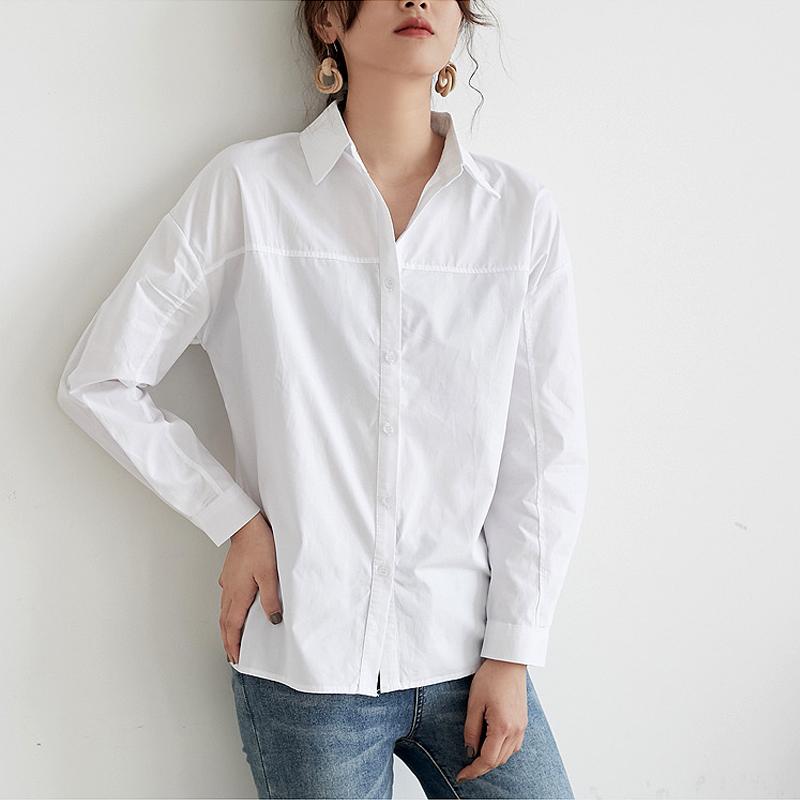 Women' Blouses & Shirts Basis Vintage Blouse Women White Lady Long Sleeves Blusas Female Loose Casual Cotton Long-sleeved Shirt Tops 882C
Women' Blouses & Shirts Basis Vintage Blouse Women White Lady Long Sleeves Blusas Female Loose Casual Cotton Long-sleeved Shirt Tops 882C