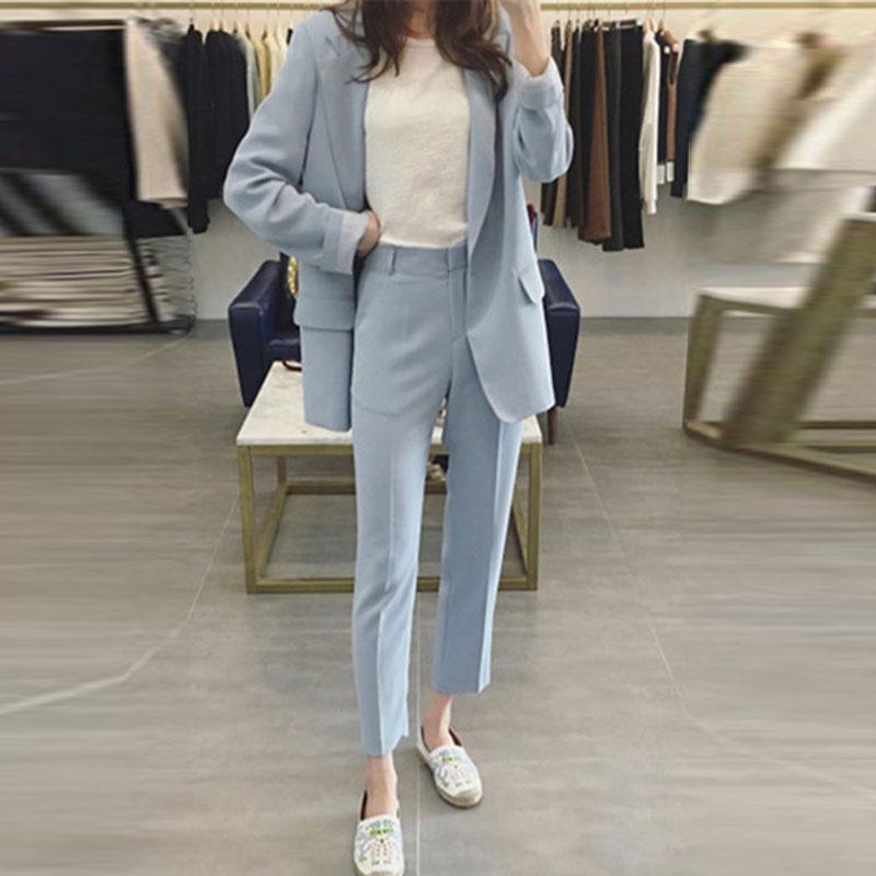 Women Single botton Work Blazer Suits Pants Suit Notched Blazers Jackets With Trouser Two Pieces Set Red Pink GREEN, Black
Women Single botton Work Blazer Suits Pants Suit Notched Blazers Jackets With Trouser Two Pieces Set Red Pink GREEN, Black