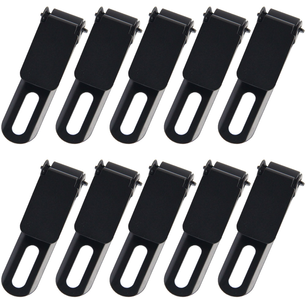 10PCS Stainless Steel Black Tactical Concealment Loop for Belt-Less Carry With Mounting Chicago Screw Set 2.2 Clip Slim, 10 black
10PCS Stainless Steel Black Tactical Concealment Loop for Belt-Less Carry With Mounting Chicago Screw Set 2.2 Clip Slim, 10 black