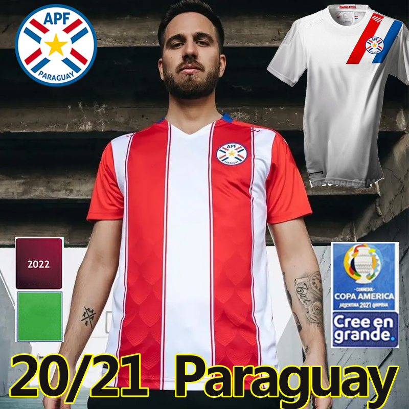 Paraguay soccer jerseys national Copa América football team 2021 Home red Away white Hombres camisetas de fútbol Men shirts, 20/21 away
Paraguay soccer jerseys national Copa América football team 2021 Home red Away white Hombres camisetas de fútbol Men shirts, 20/21 away