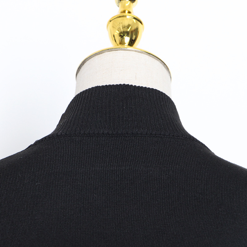 TWOTWINSTYLE Patchwork Casual Sweater For Women O Neck Long Sleeve Irregular Hem Loose Sweater Female Fall Fashion New Tide 210218