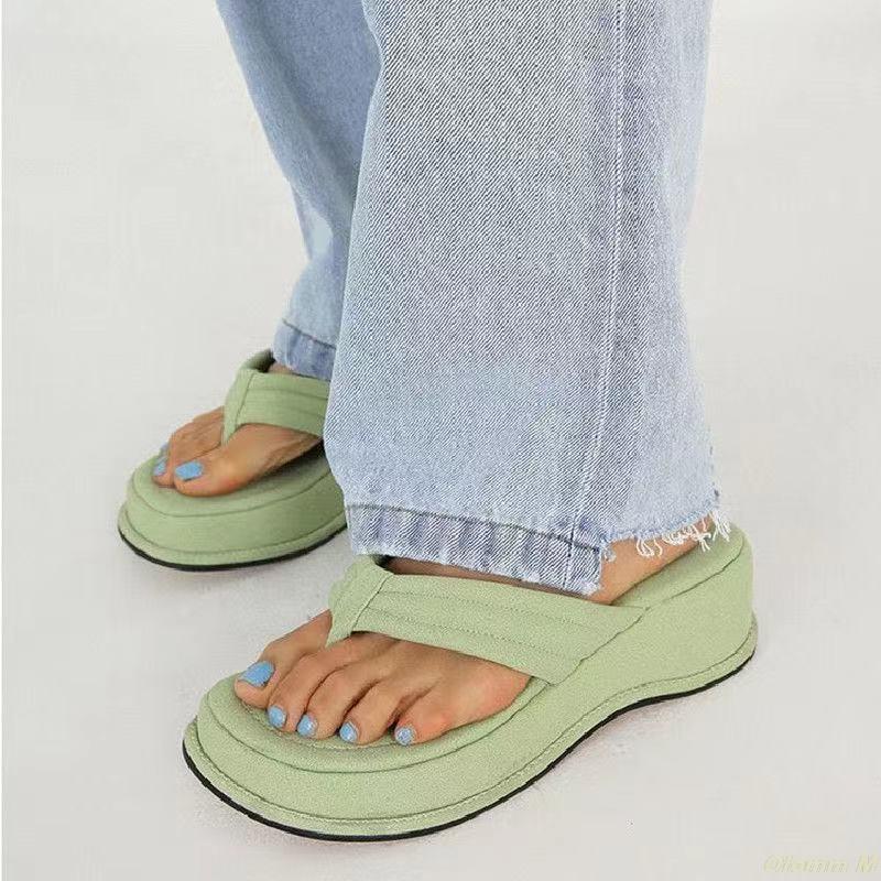 Slippers Quality Women 2021 Clip Toe Sandals Wedge Platform Fashion Casual Female Flip Flops Shoes Summer, Portable-yellow
Slippers Quality Women 2021 Clip Toe Sandals Wedge Platform Fashion Casual Female Flip Flops Shoes Summer, Portable-yellow