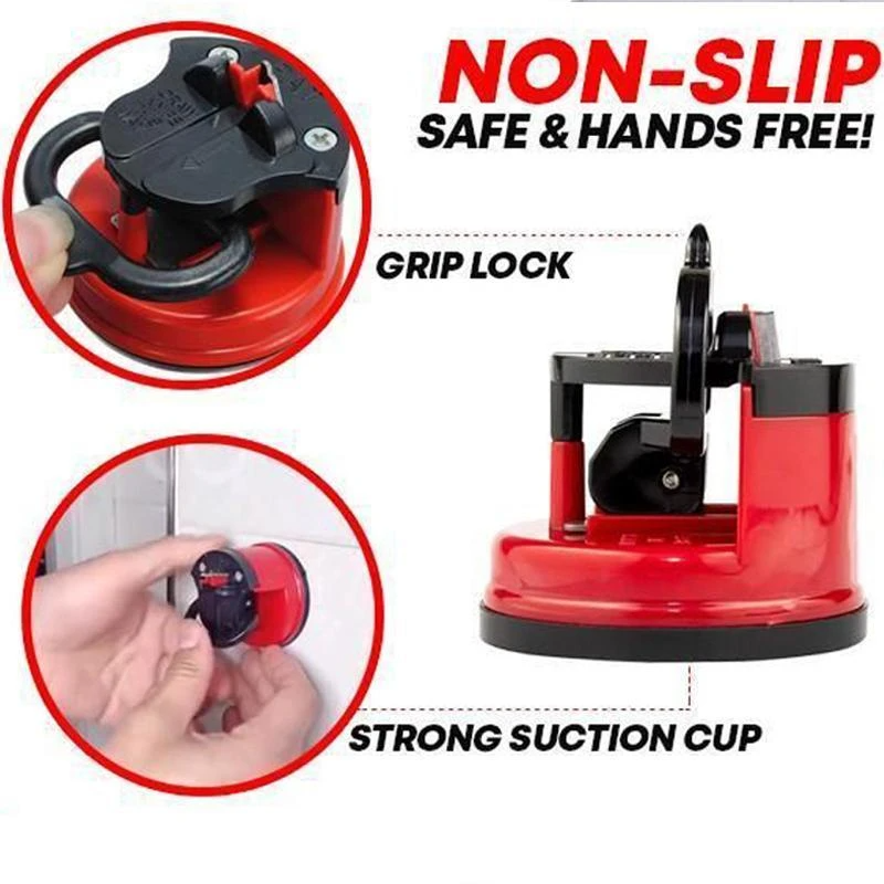 Suction Cup Whetstone SuperSharp Suction Cup Knife Sharpener Ceramic Rod Knife Tungsten Portable Magic Sharper Tools For Kitchen
