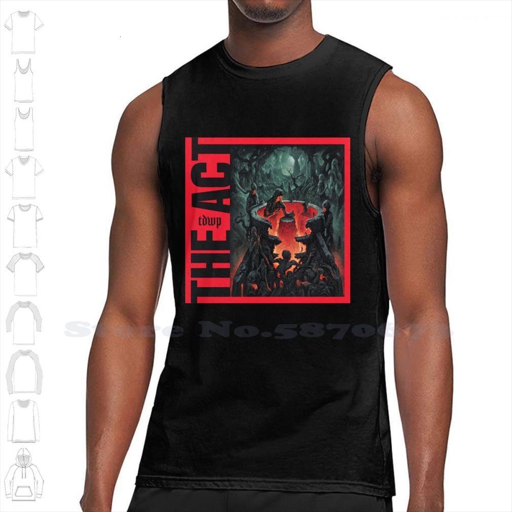 the devil act wears tour nyobaklagi black white sleeveless tank men women, White;black
the devil act wears tour nyobaklagi black white sleeveless tank men women, White;black