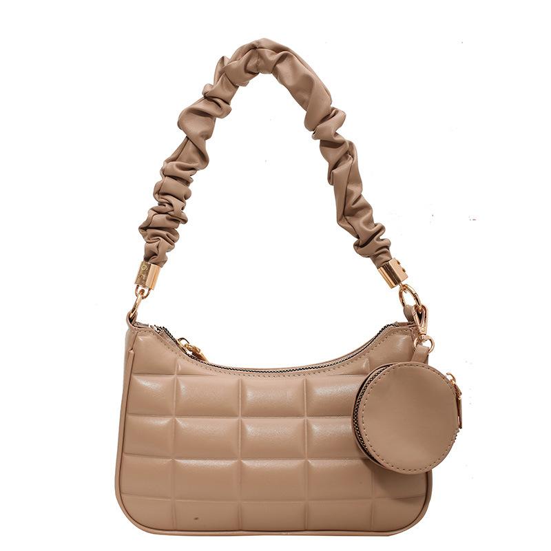 Duffel Bags Shoulder Purses And Handbags Luxury Designer Chocolate Textured For Woman Pleated Tote, White
Duffel Bags Shoulder Purses And Handbags Luxury Designer Chocolate Textured For Woman Pleated Tote, White