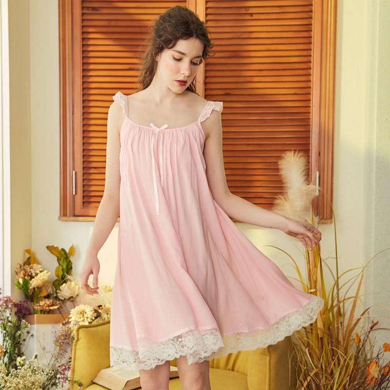 Women's Sleepwear Women Cotton Nightgowns Sexy Lace Nightdress Sleeveless Backless Bowknot Nightwear Princess Style Vintage, Black;red
Women's Sleepwear Women Cotton Nightgowns Sexy Lace Nightdress Sleeveless Backless Bowknot Nightwear Princess Style Vintage, Black;red