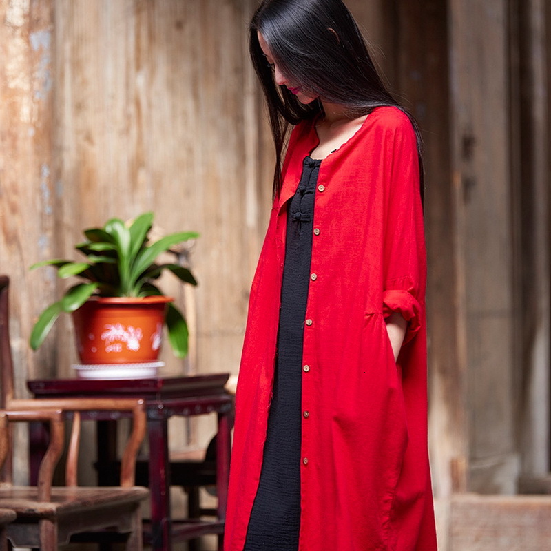 2021 New Primavera No Vero Algodo e Das Mulheres Camisas Marca Slida Longa Meninas Moda Casual Camisa De Linho Menina N5jv, Red
2021 New Primavera No Vero Algodo e Das Mulheres Camisas Marca Slida Longa Meninas Moda Casual Camisa De Linho Menina N5jv, Red