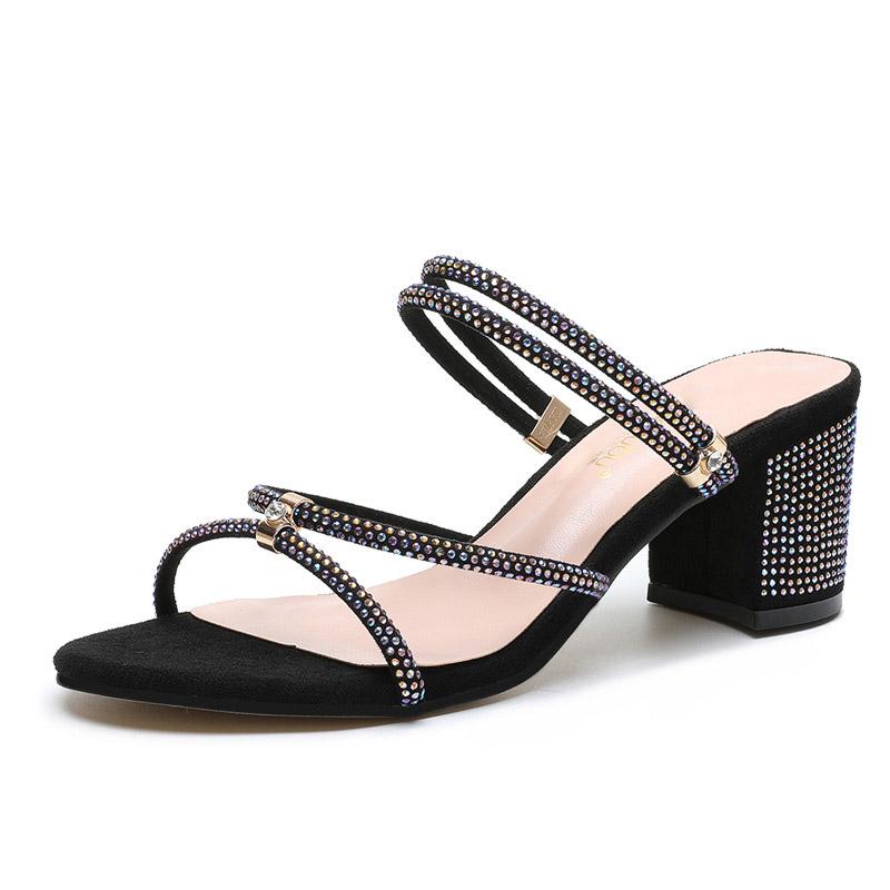 2021 Sexy Party High Heel Sandals Women Fashion Open Toe Mid Heel Ladies Party Shoes Sandals, 1 black
2021 Sexy Party High Heel Sandals Women Fashion Open Toe Mid Heel Ladies Party Shoes Sandals, 1 black