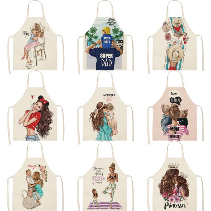 FYMX Beautiful Girl Apron Woman And Child Playful Apron Parent-child Kitchen Home Cleaning
FYMX Beautiful Girl Apron Woman And Child Playful Apron Parent-child Kitchen Home Cleaning