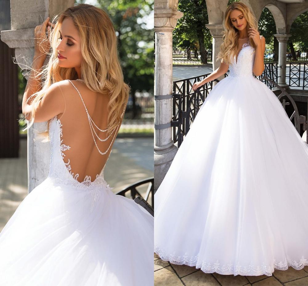 2021 New Ball Gown Es Robe Mariee Beaded Scoop Sleeveless Applique Illusion Wedding Vestido De Novia 2c4i, White
2021 New Ball Gown Es Robe Mariee Beaded Scoop Sleeveless Applique Illusion Wedding Vestido De Novia 2c4i, White