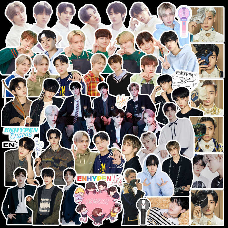 100pcs/set Kpop ENHYPEN Character Stickers for Luggage Laptop Notebook Mobile DIY Accessories Car Motorcycle Bicycle Helmet Interior Decorat
100pcs/set Kpop ENHYPEN Character Stickers for Luggage Laptop Notebook Mobile DIY Accessories Car Motorcycle Bicycle Helmet Interior Decorat