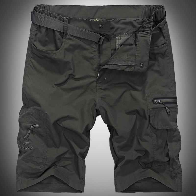 Men's Shorts Camouflage Cargo Men 2021 Mens Casual Male Loose Work Man Short Waterproof Pants Plus Size 4XL